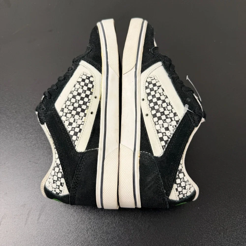 Etnies Nixx Shoes Women's 6.5W Black White Skateboard Casual Lace-Up Sneakers